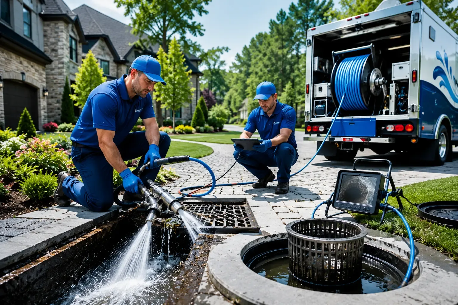 Local outdoor drain cleaning professionals in Cornwall, CT